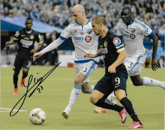 Autographed Laurent Ciman Montreal Impact 8x10 Photo Original