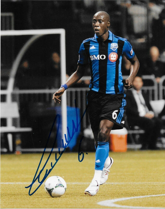 Autographed Hassoun Camara Montreal Impact 8x10 Photo Original