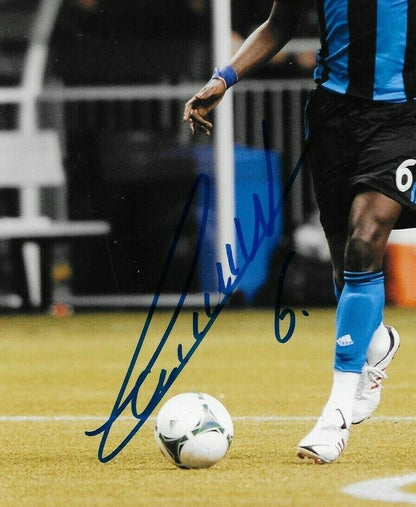 Autographed Hassoun Camara Montreal Impact 8x10 Photo Original