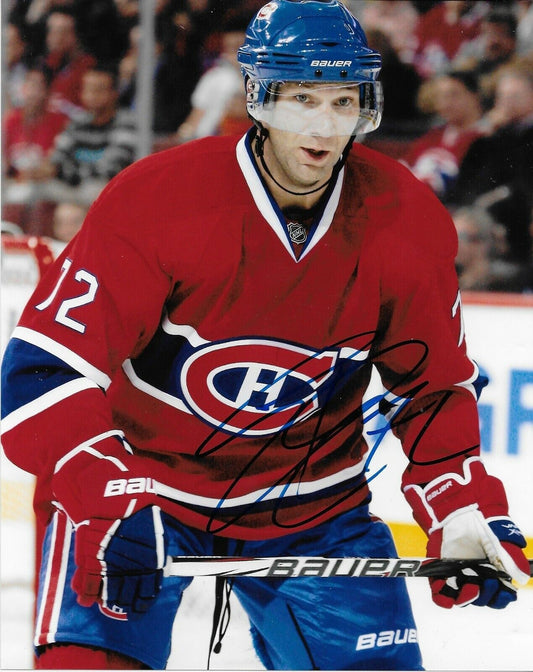 Autographed Montreal Canadiens Eric Cole 8x10 Photo #2 Original