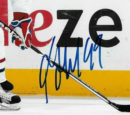 Autographed Montreal Canadiens Roman Hamrlik 8x10 Photo #2 Original