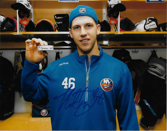 Photo autographiée de Matt Donovan des Islanders de New York 8x10