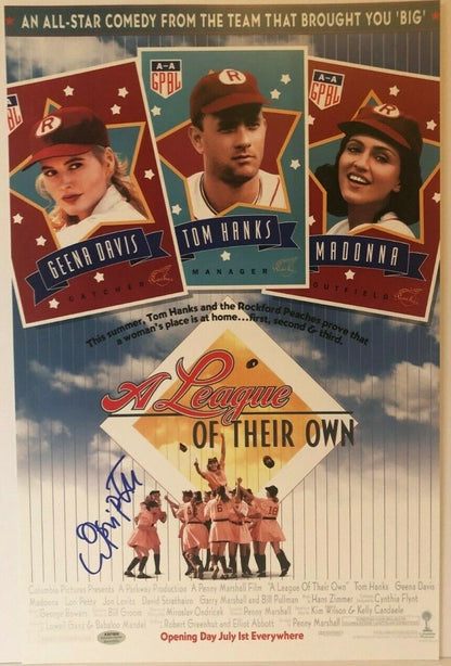 Autographié A League of Their Own signé Lori Petty 11x17 avec certificat Schwartz