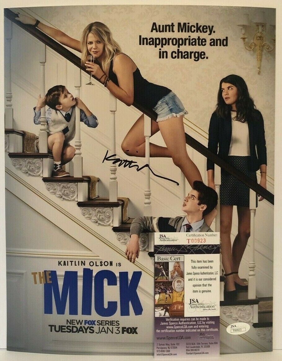 Autographed Kaitlin Olson signed The Mick 11x14 w/  JSA cert original