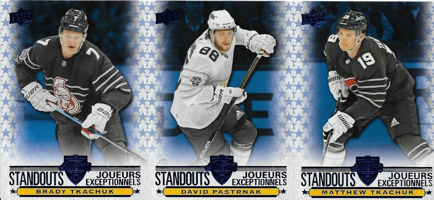 2020-21 UD Tim Horton's Standouts Complete Set Connor McDavid Insert Card