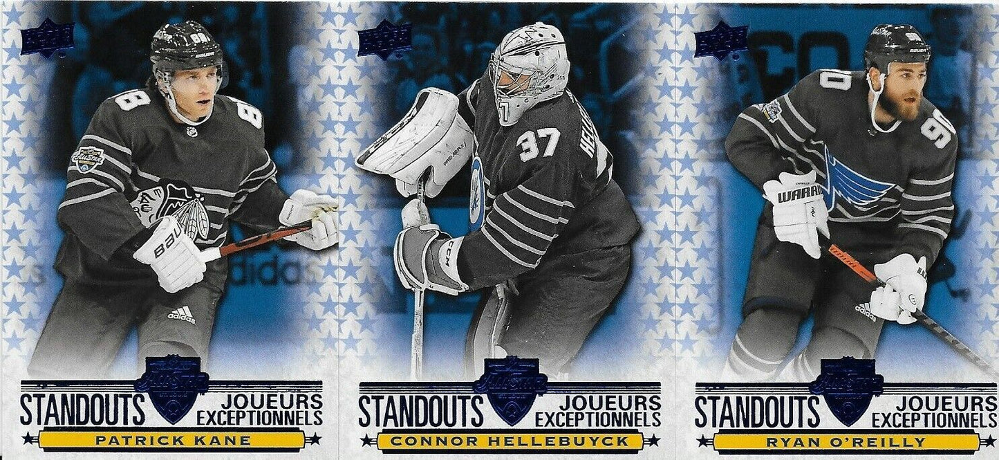 2020-21 UD Tim Horton's Standouts Complete Set Connor McDavid Insert Card