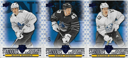 2020-21 UD Tim Horton's Standouts Complete Set Connor McDavid Insert Card