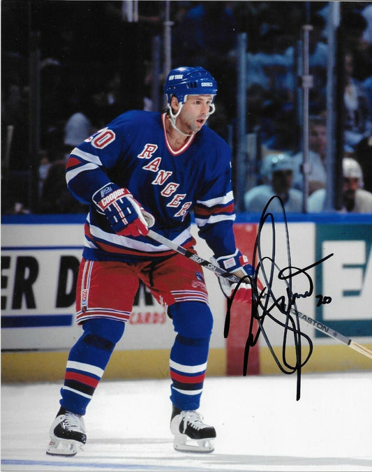 Autographed New York Rangers Mark Osborne 8x10 Photo Original