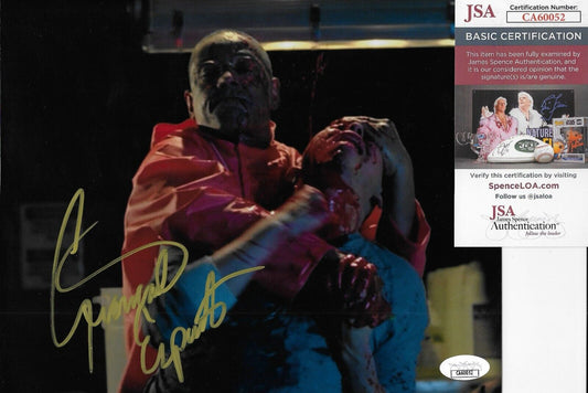 Signed Giancarlo Esposito Breaking Bad 8x10 photo #5 with JSA Authentication