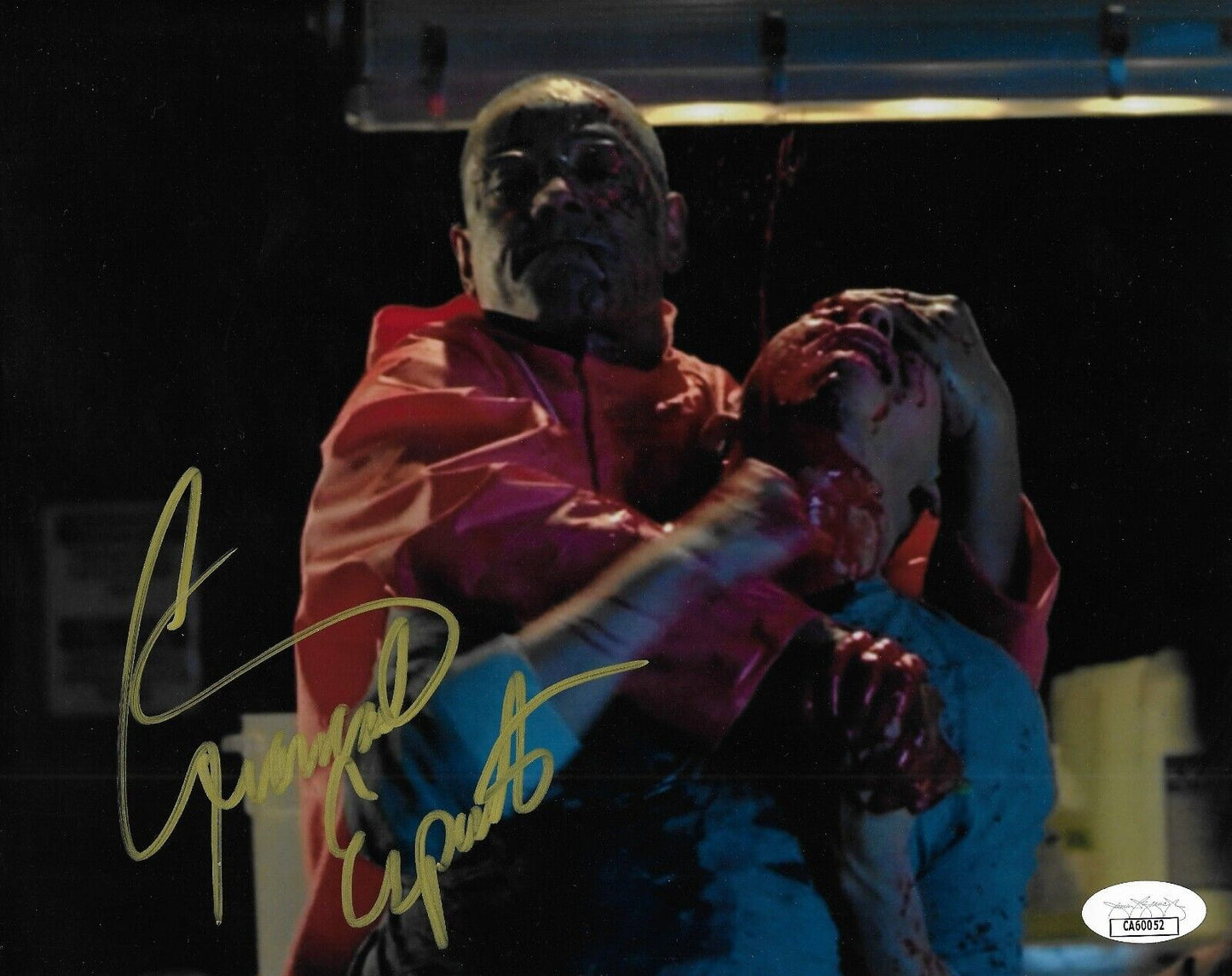 Signed Giancarlo Esposito Breaking Bad 8x10 photo #5 with JSA Authentication