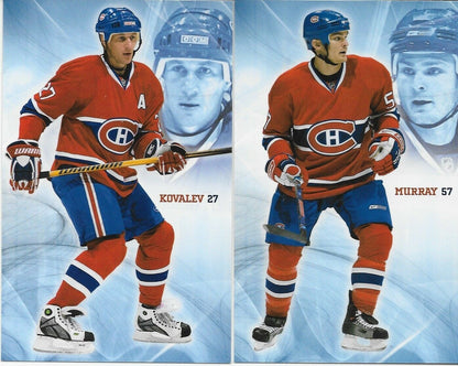 23 Autographed Price Koivu Huet Montreal Canadiens Postcard 2007-08 Original +2
