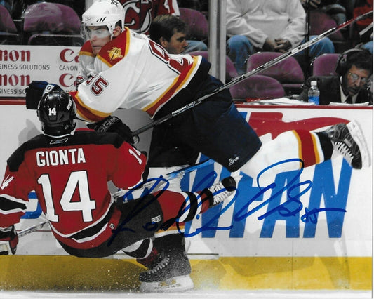 Autographed Florida Panthers Rostislav Olesz 8x10 Photo  Original