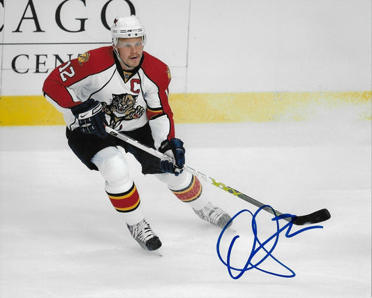 Autographed Florida Panthers Olli Jokinen 8x10 Photo Original