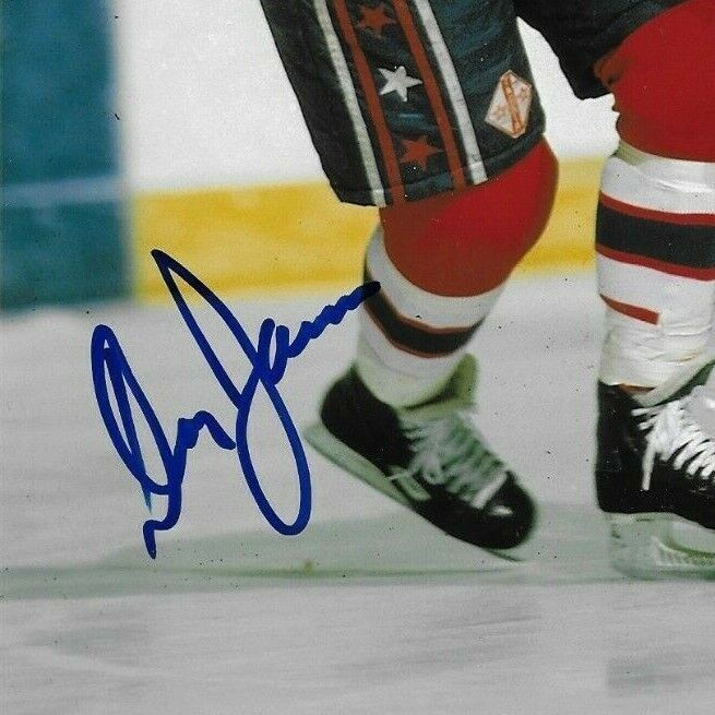Autographed Washington Capitals Doug Jarvis 8x10 Photo Original