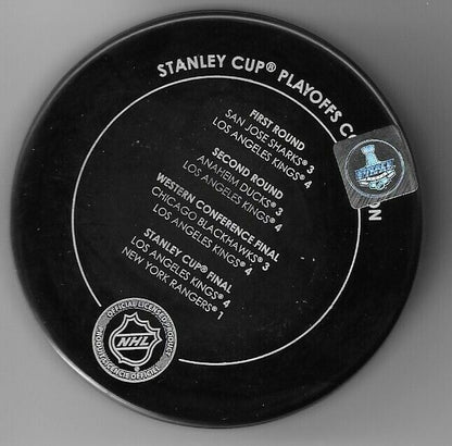 Rondelle originale autographiée par Tyler Toffoli, champion de la Coupe Stanley 2014 des Kings de Los Angeles
