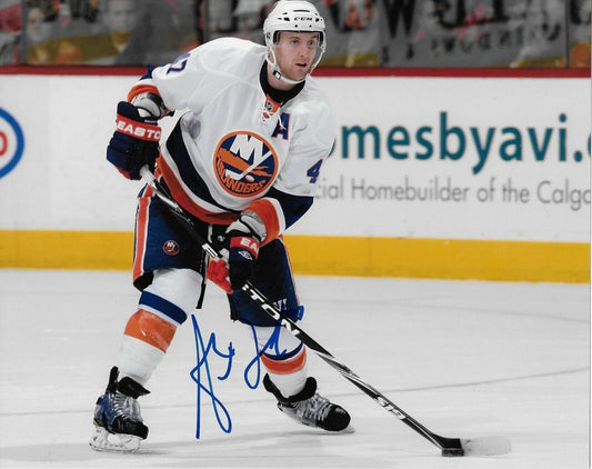 Autographed New York Islanders Andrew MacDonald 8x10 Photo Original