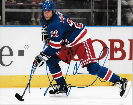 Signed Vaclav Prospal New York Rangers Autographed 8x10 Photo #1 Original