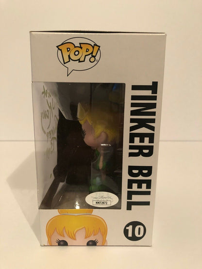Autographed Disney's Tinkerbell Pop Funko signed by Margaret Kerry JSA