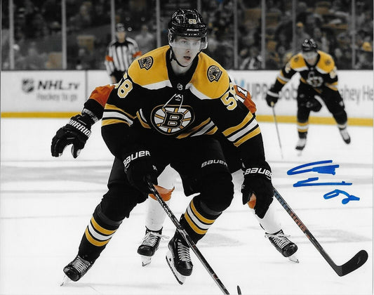 Auto. Boston Bruins Urho Vaakanainen 8x10 Photo #2 Providence Bruins Original