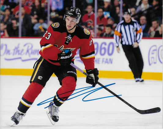 Autographed Calgary Flames Sean Monahan 8x10 Photo #2 Original