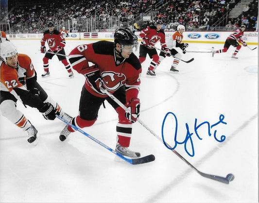 Autographed New Jersey Devils Andy Greene 8x10 Photo #2 Original