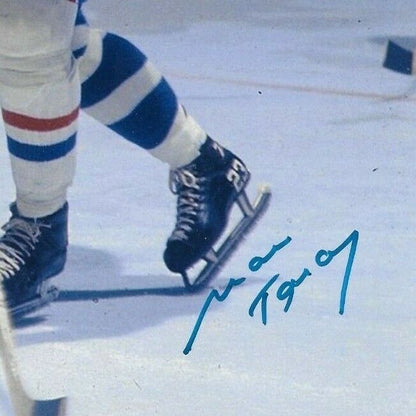 Autographed Montreal Canadiens Marc Tardif 8x10 Photo Original
