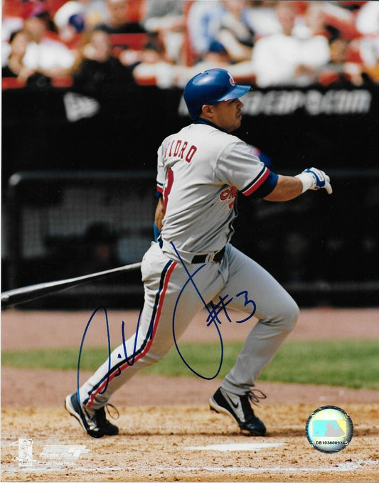 Autographed Montreal Expos Jose Vidro 8x10 Photo #2 Original
