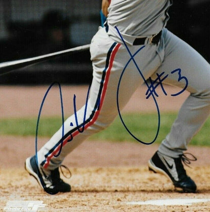 Autographed Montreal Expos Jose Vidro 8x10 Photo #2 Original