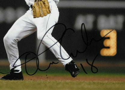 Photo 8x10 autographiée par les Red Sox de Boston Orlando Cabrera #3 Original