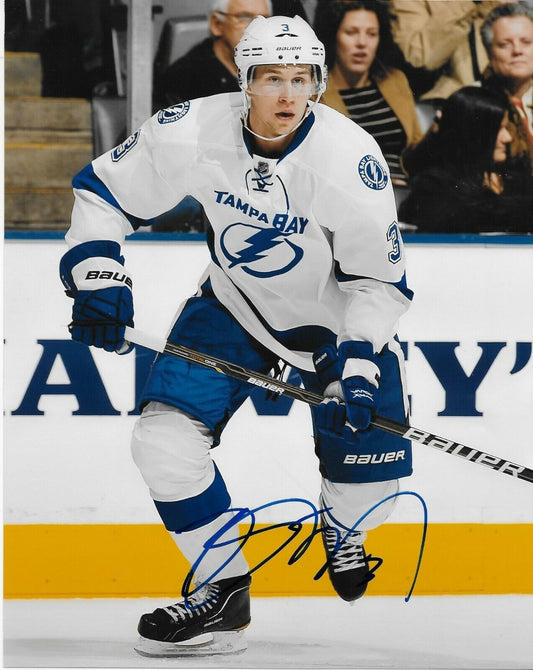 Autographed Tampa Bay Lightning Keith Aulie 8x10 Photo  Original