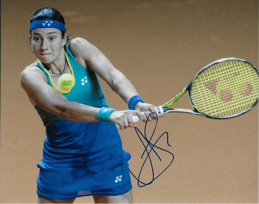 Dédicacé Anastasija Sevastova Tennis 8x10 Photo Originale