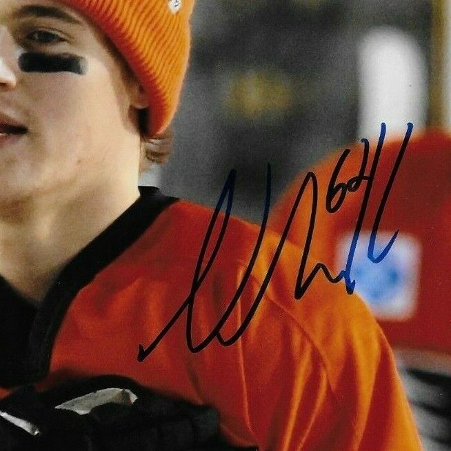 Autographed Philadelphia Flyers Nicolas Aube Kubel 8x10 Photo Original