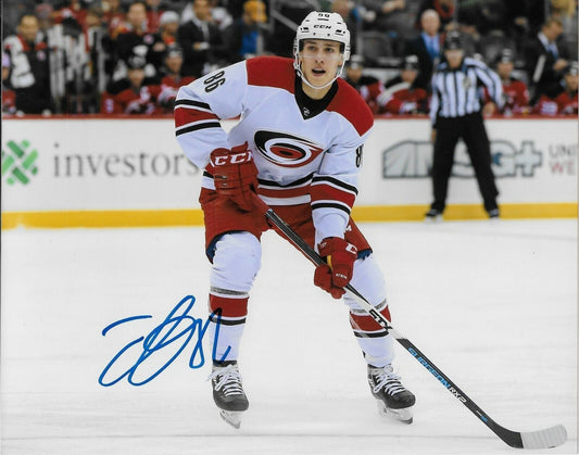 Signed Teuvo Teravainen Carolina Hurricanes Autographed 8x10 Photo #1 Original