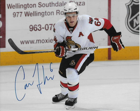 Autographed Binghamton Ottawa Senators Craig Schira 8x10 Photo Original