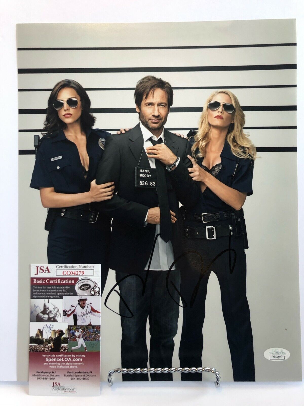 Autographed David Duchovny signed Californiacation 11x14 w/  JSA cert original 2