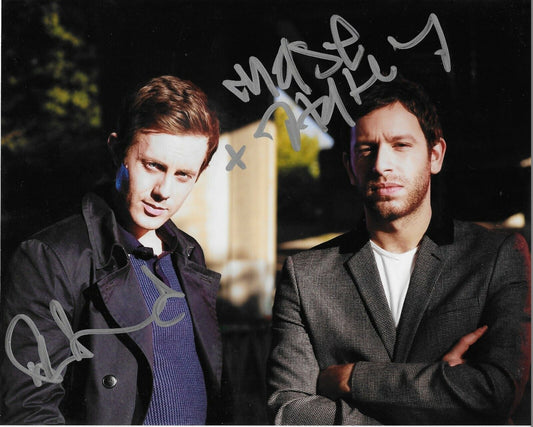 Photo originale 8x10 signée par Chase et Status