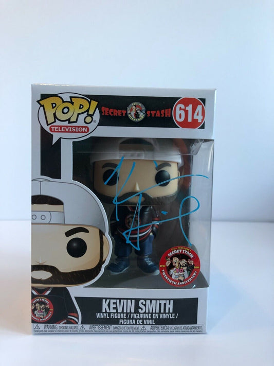 Autographed Kevin Smith signed Pop Funko JSA certified clerks, dogma, silent Bob
