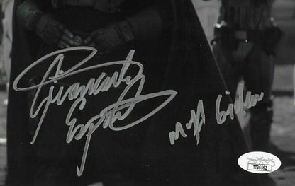 Autographed Giancarlo Esposito signed Mandalorian 8x10 photo JSA certified 2