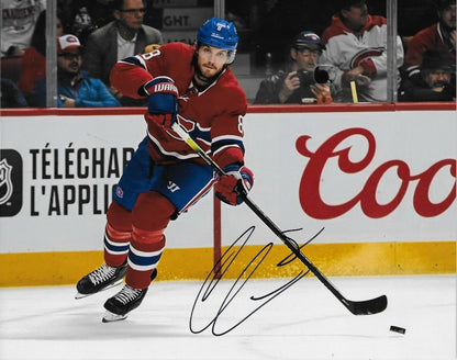 Photo 8x10 autographiée par Ben Chiarot des Canadiens de Montréal #3 Original
