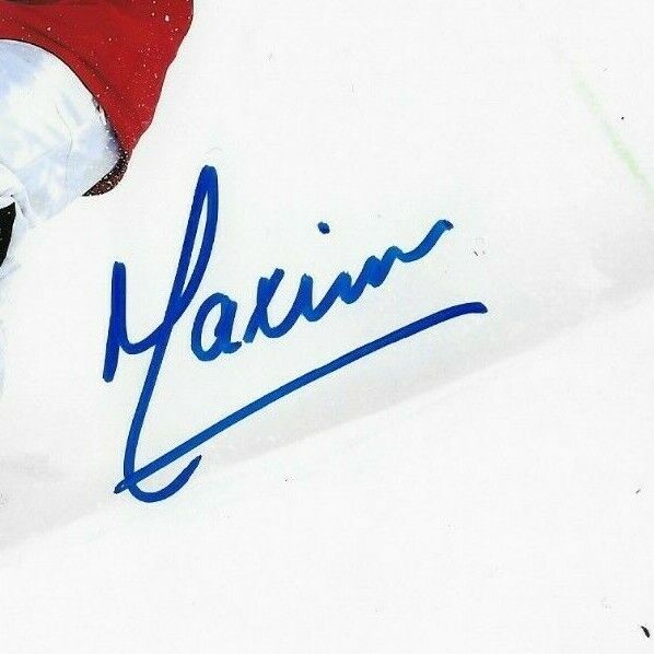 Autographed Maxime Dufour-Lapointe Olympics Free Style Skier 8x10 Photo Original