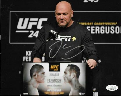 Autographed UFC President Dana White 8x10 Photo #2 Original w JSA Authentication