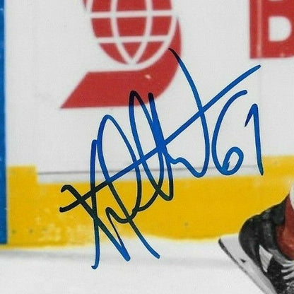 Autographed Montreal Canadiens Xavier Ouellet 8x10 Photo #2 Original