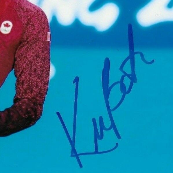 Auto. Kim Boutin 2022 Beijing Olympics Short Track Speed Skating 8x10 Photo