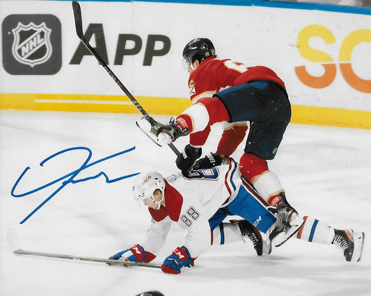 Autographed Montreal Canadiens Cameron Hillis 8x10 Photo #2 Original
