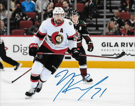 Autographed Ottawa Senators Nick Paul 8x10 Photo #2 Original