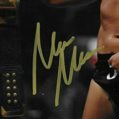 Photo autographiée de catch de Riddick Moss signée WWE NXT 8x10 #3 Original