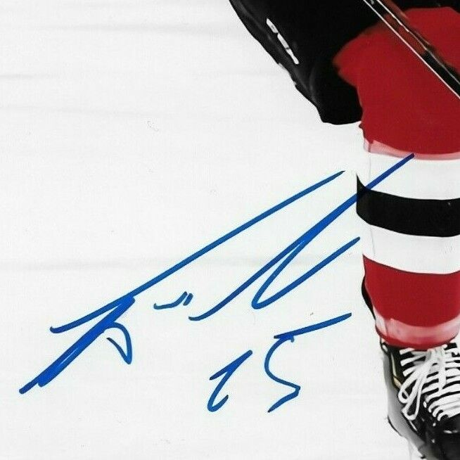 Autographed New Jersey Devils Nolan Foote 8x10 Photo #3 Original