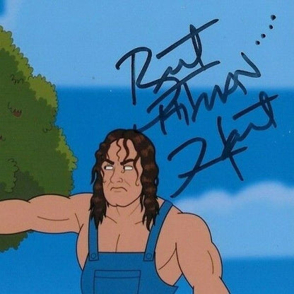 Autographed Wrestling Bret the Hitman Hart Signed WWE 8x10 Photo #2 Original