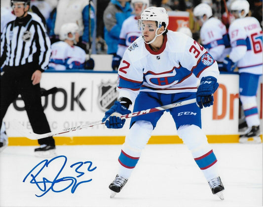Autographed Montreal Canadiens Brian Flynn 8x10 Photo #2 Original