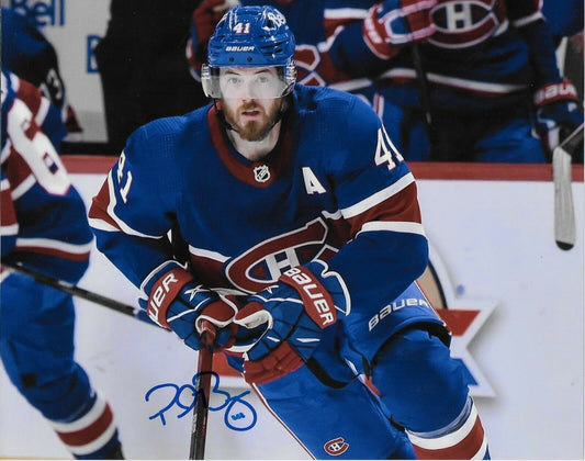 Autographed Montreal Canadiens Paul Byron 8x10 Photo #3 Original